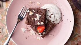 Deilige og fyldige brownies