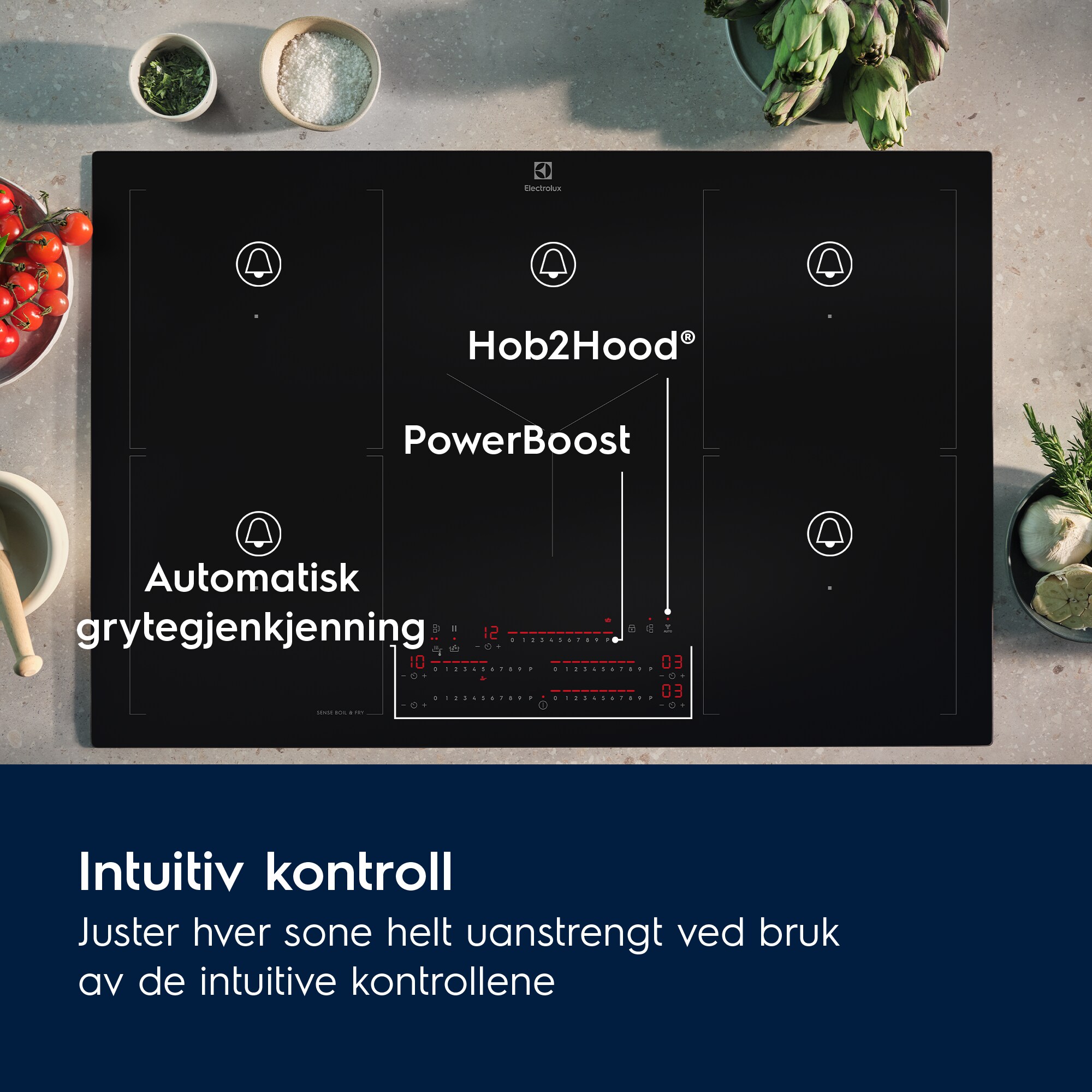 Electrolux - Induksjonstopp - EH80KB7CSC