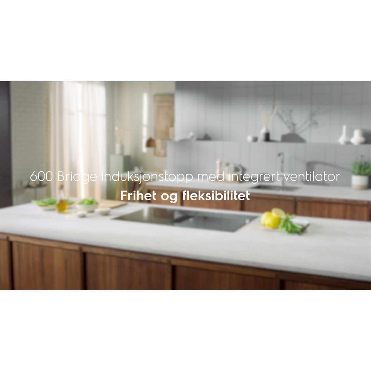 Electrolux - Induksjonstopp med integrert ventilator - HHOB760S