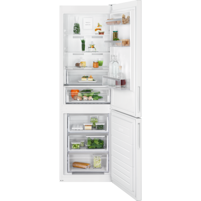 Electrolux - Frittstående kombiskap - NNP6ME32W