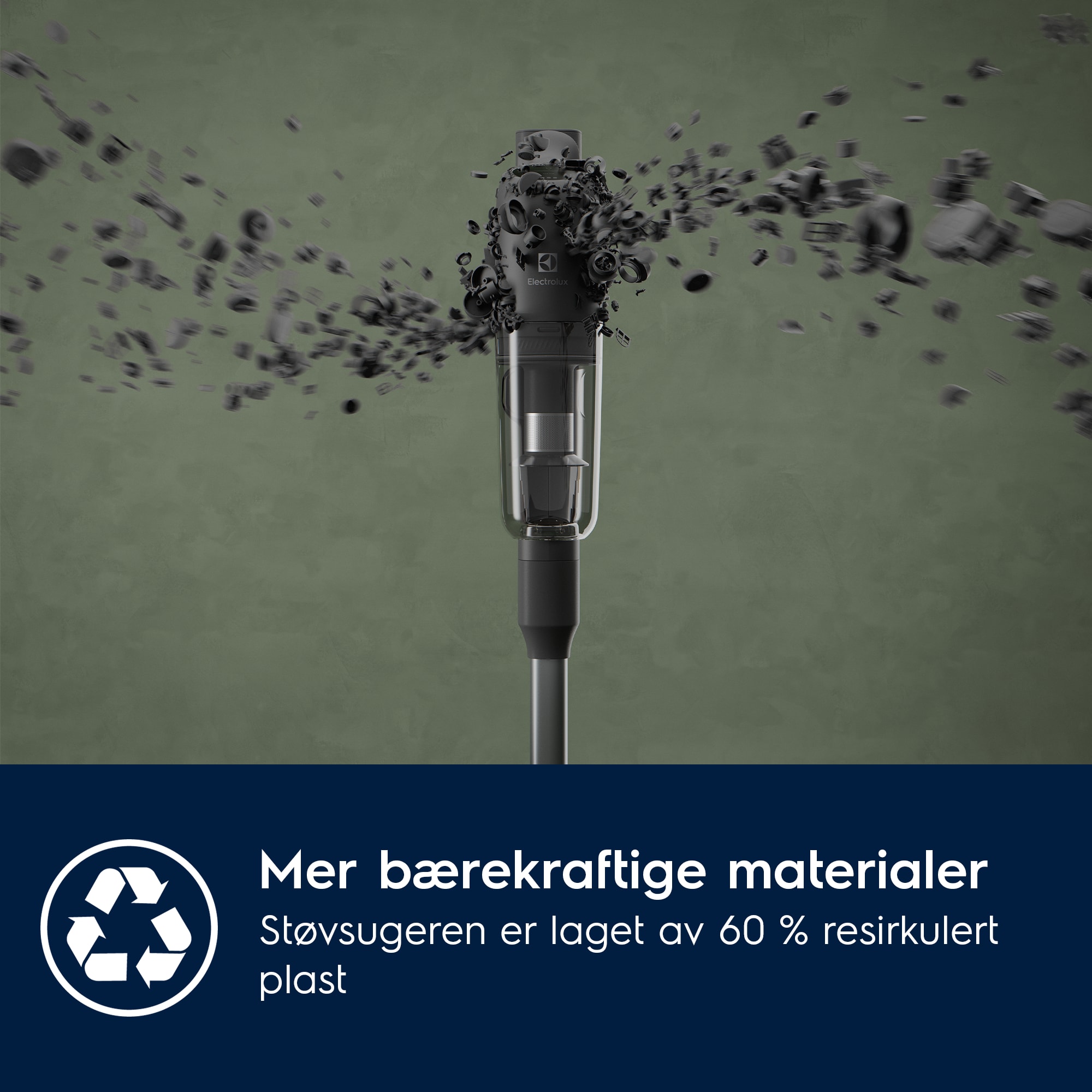 Electrolux - Oppladbar støvsuger - EP71UB14AM