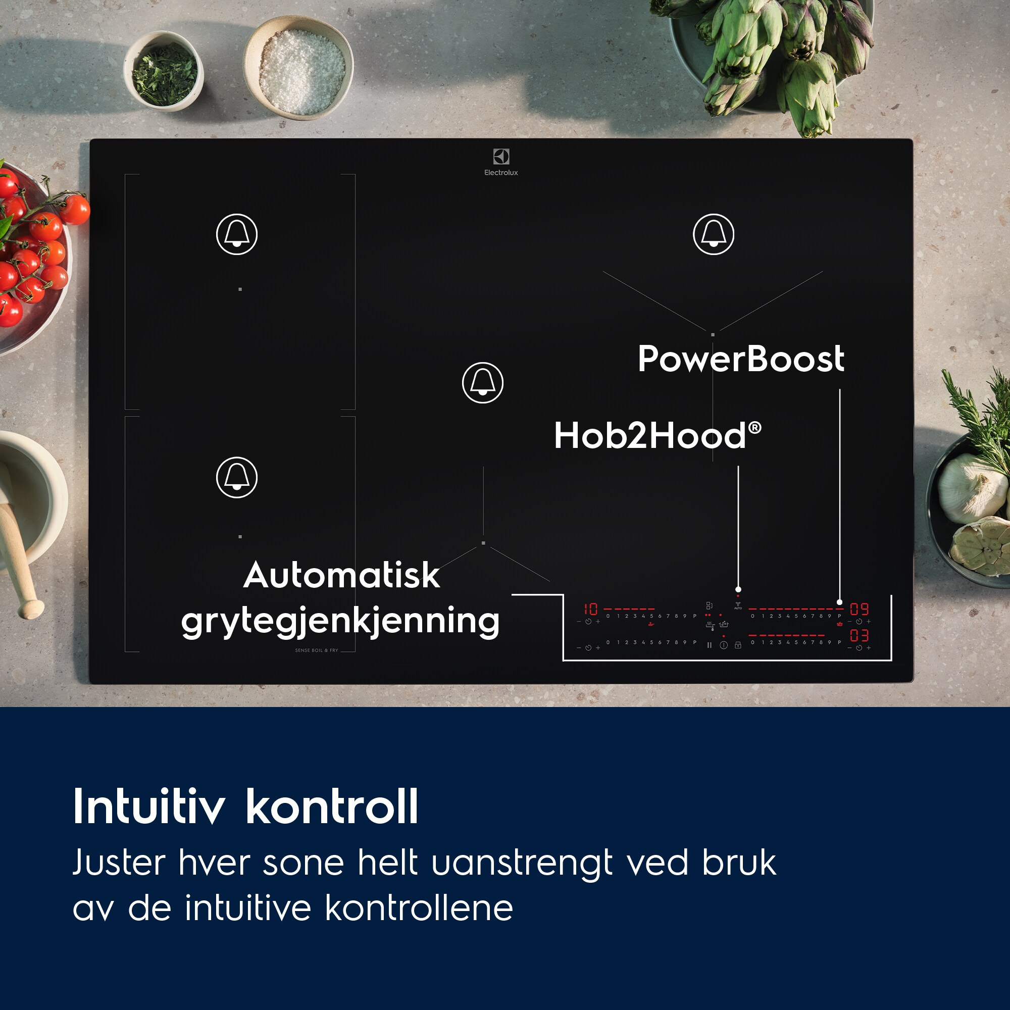 Electrolux - Induksjonstopp - Y62IS453