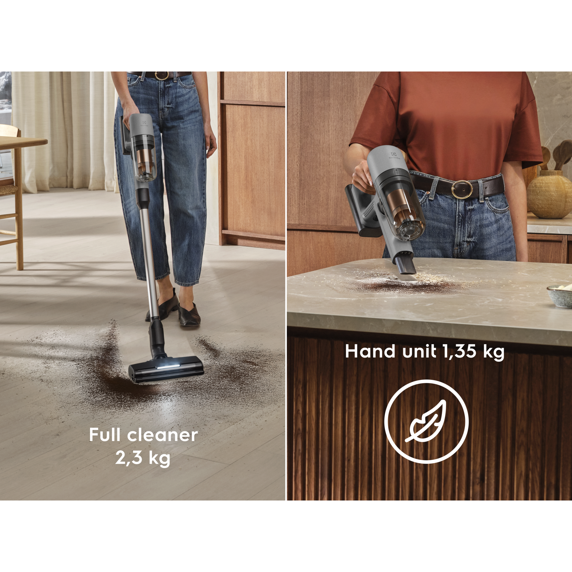 Ultra-light, powerful cordless cleaner – versatile enough for every room 