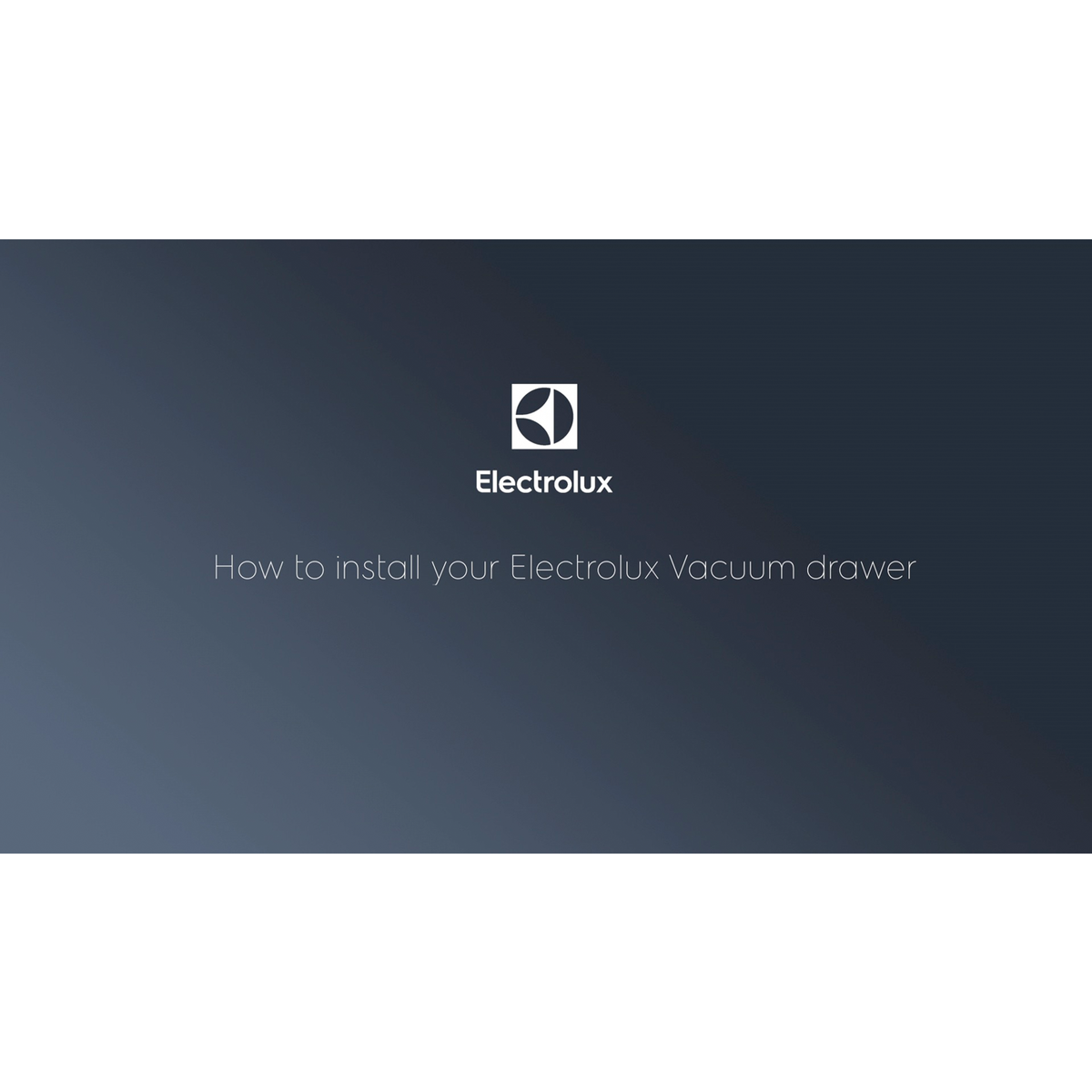 Electrolux - Integrert vakuumpakker - EVD14900OZ