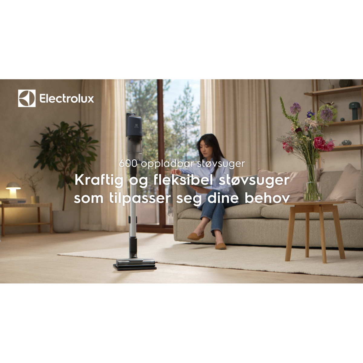 Electrolux - Oppladbar støvsuger - EP61CB21DB