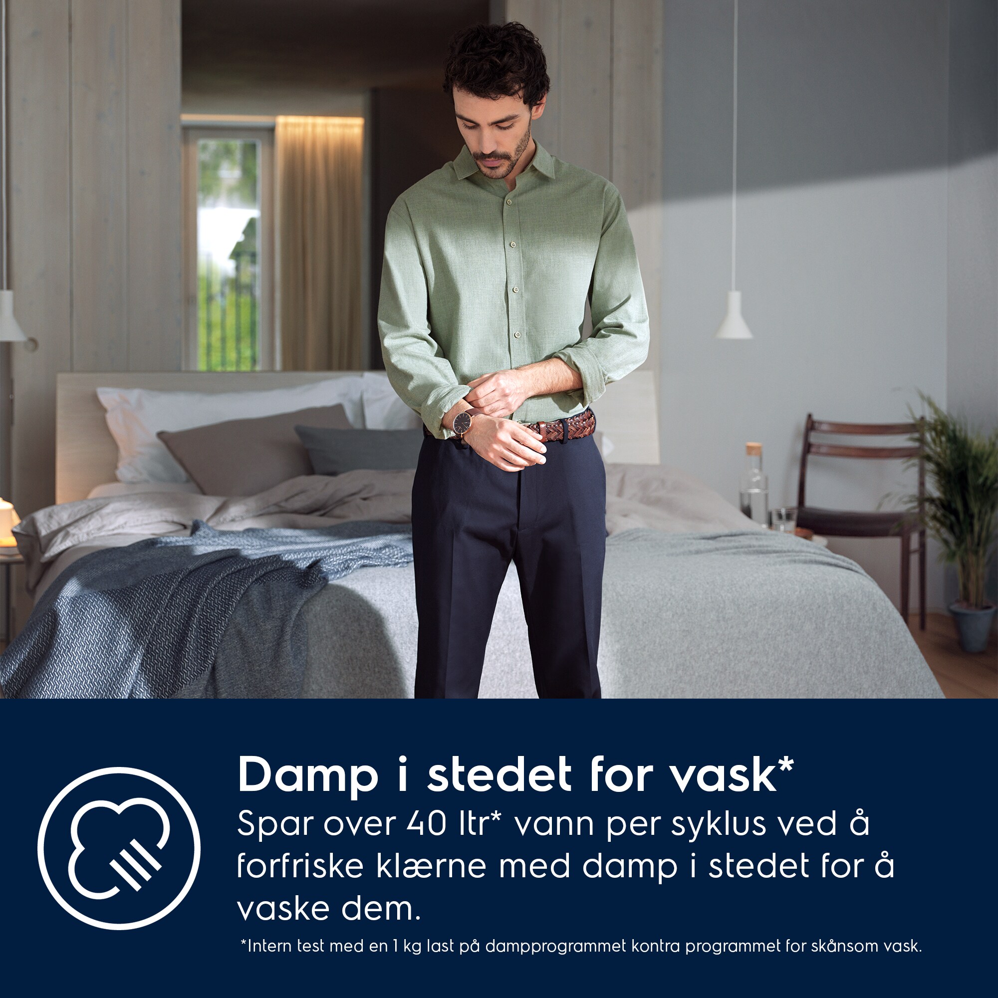 Electrolux - Vaskemaskin med tørketrommel, integrert - EW7WB764T4