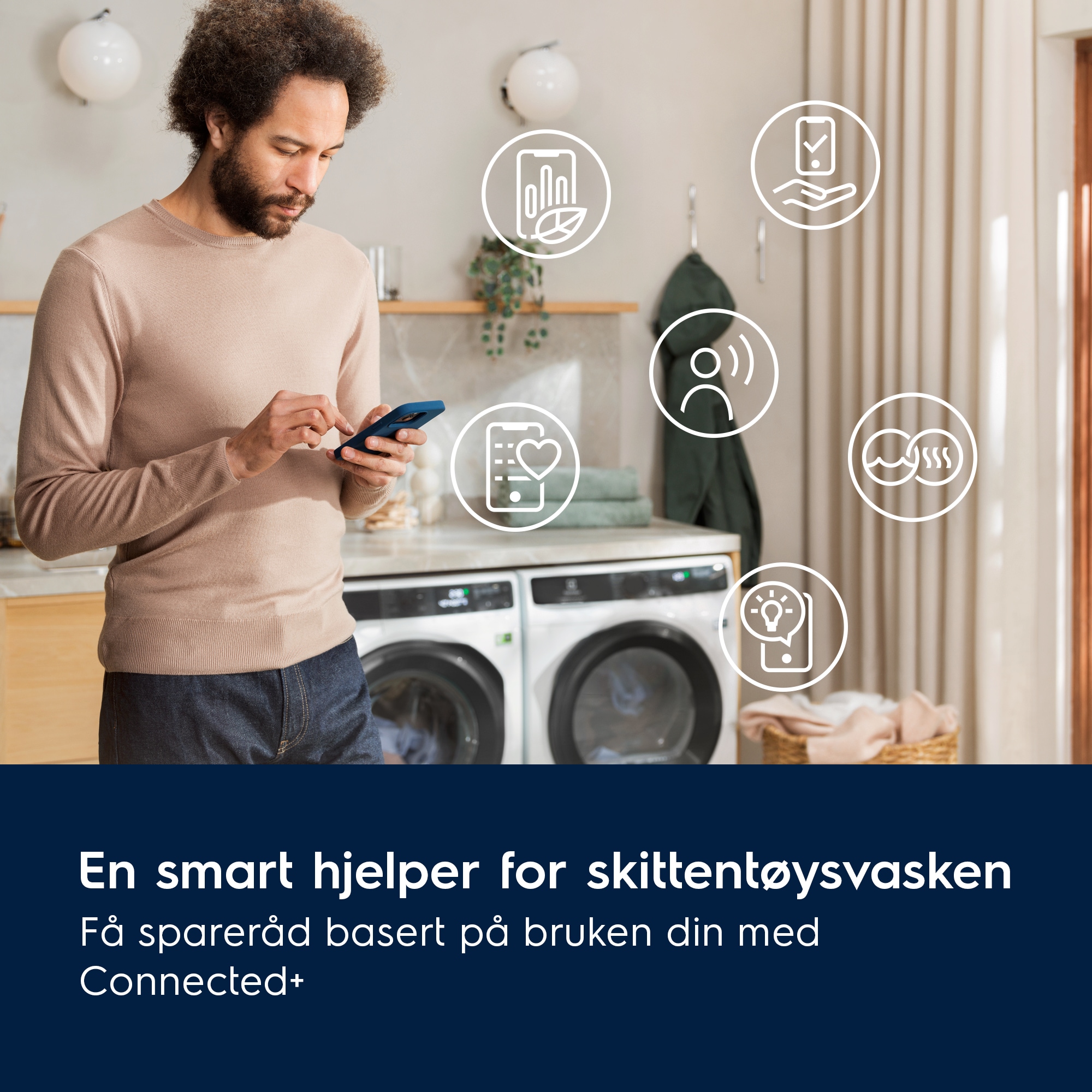 Electrolux - Vaskemaskin med tørketrommel - EWI754LY6Q