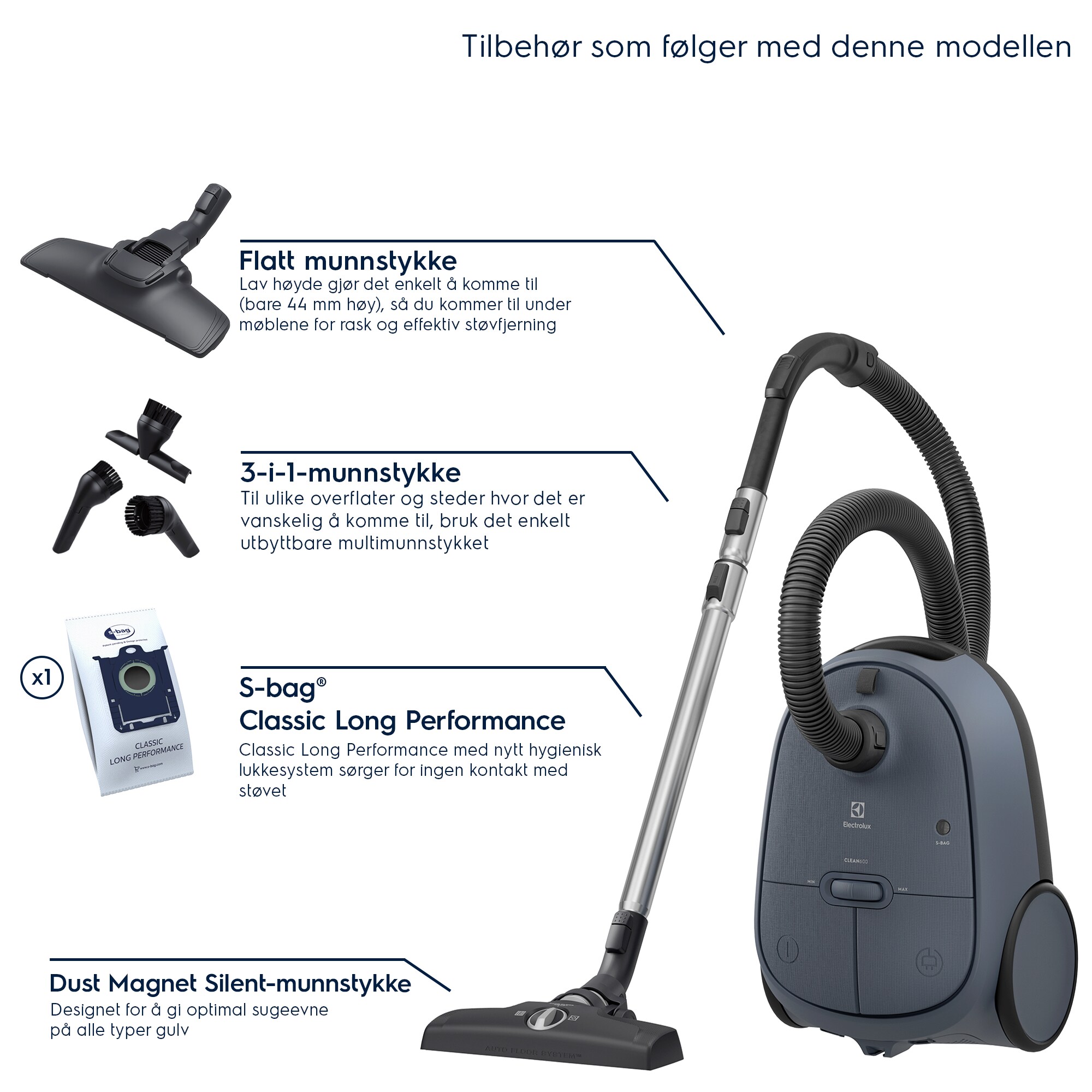 Electrolux - Støvsugere med pose - EB61C2DBF