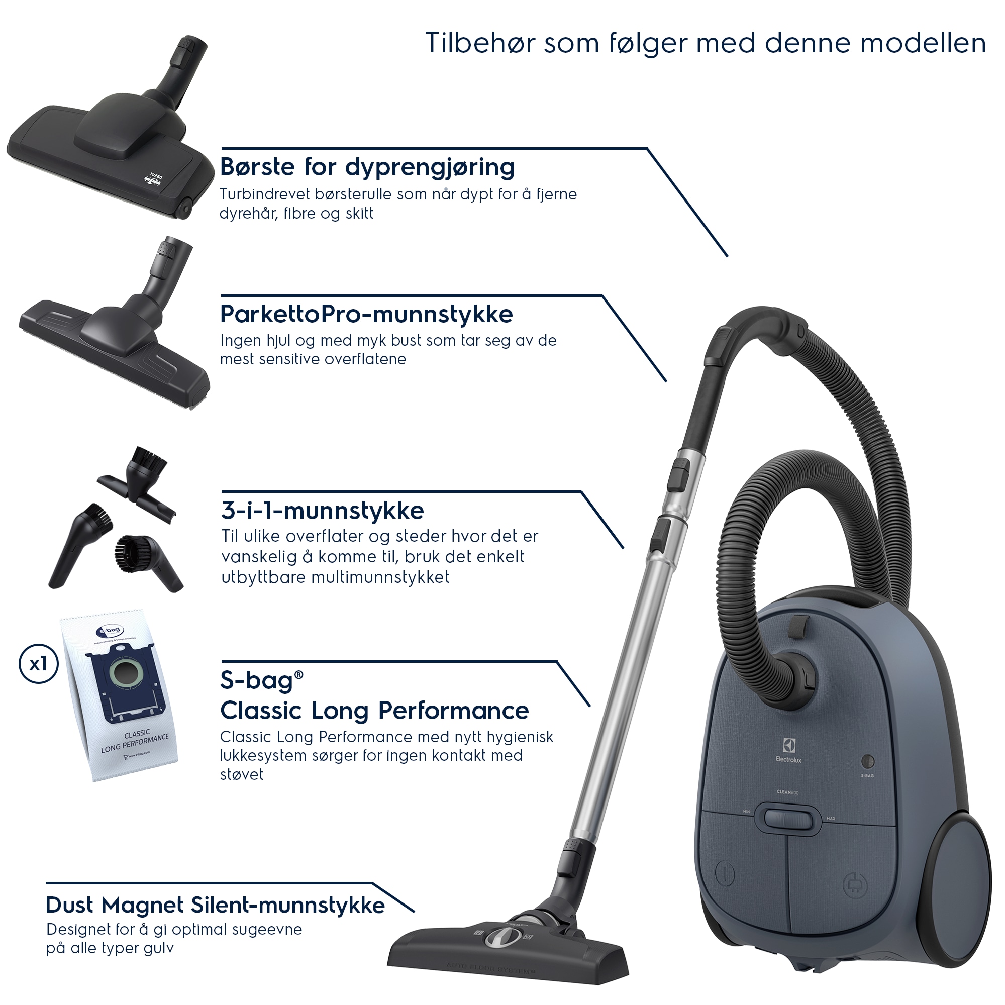 Electrolux - Støvsugere med pose - EB61C4DB