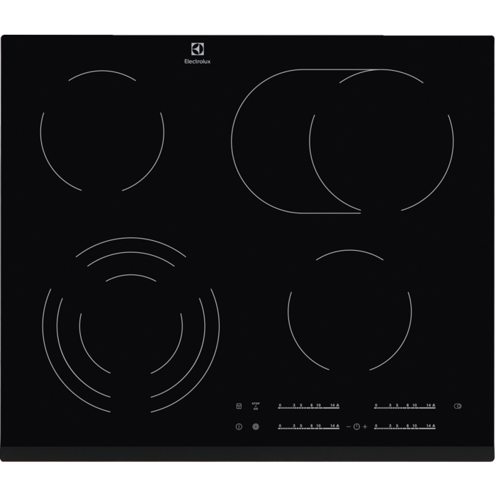 Electrolux - Keramisk topp - HOC650F