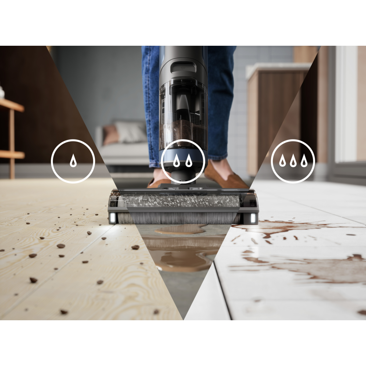 Electrolux - Wet & Dry Cordless cleaner - EW81U3DB