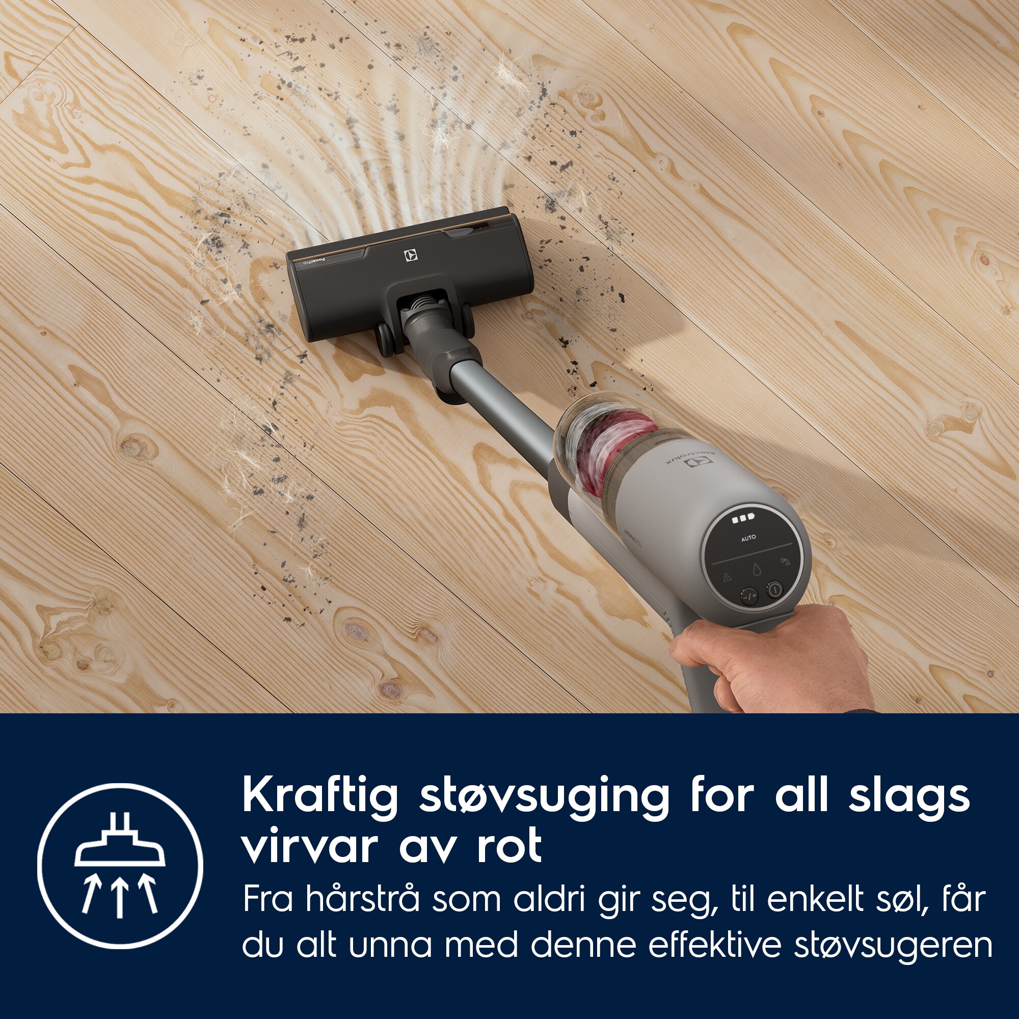 Electrolux - Oppladbar støvsuger - EP71AB14UG