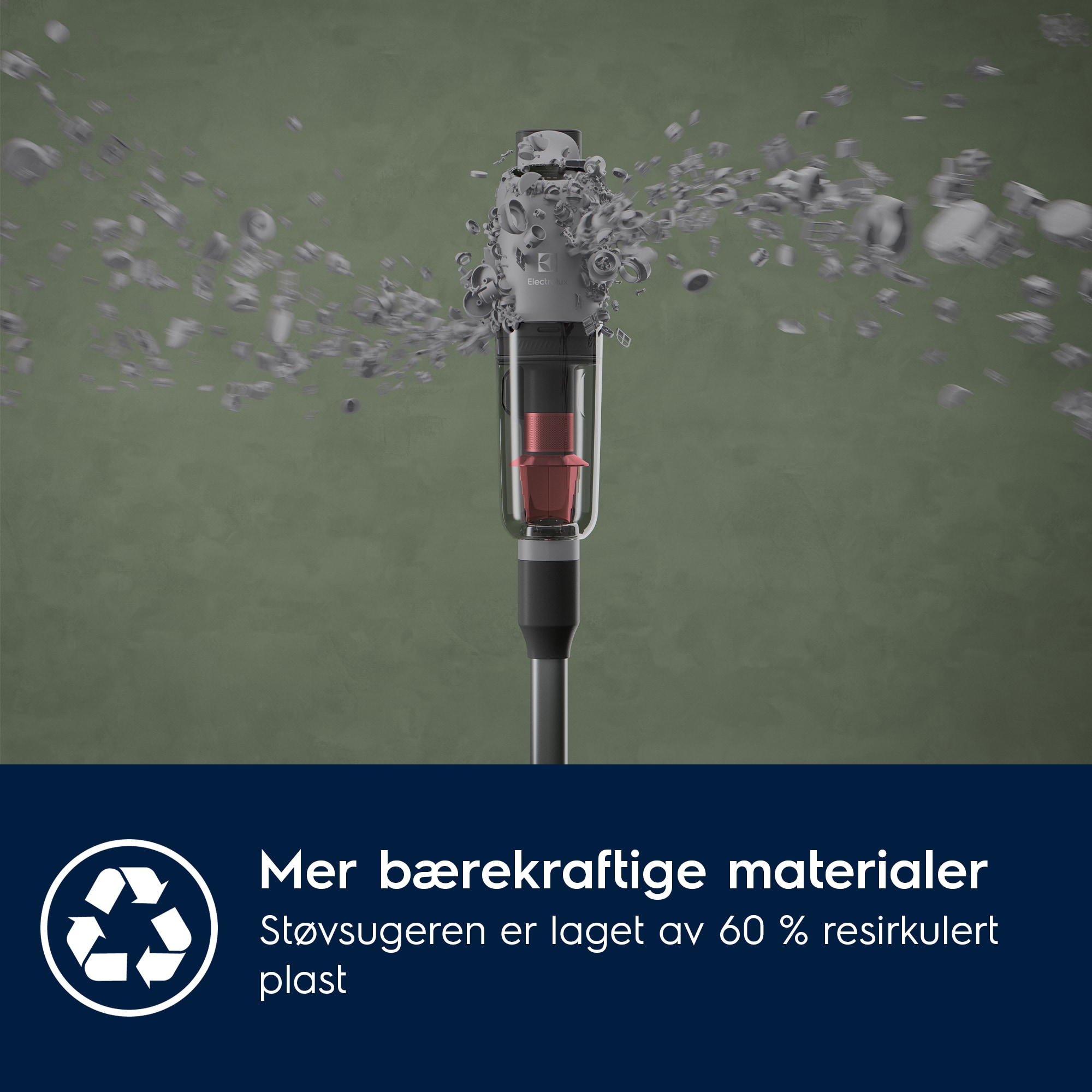Electrolux - Oppladbar støvsuger - EP71AB14UG