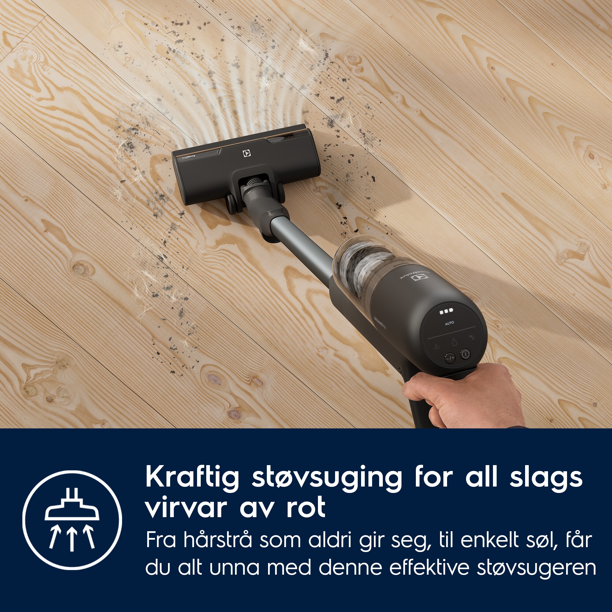 Electrolux - Oppladbar støvsuger - EP71UB14AM