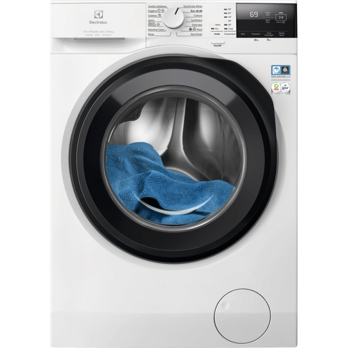 Electrolux - Vaskemaskin med tørketrommel - EWI722W16W