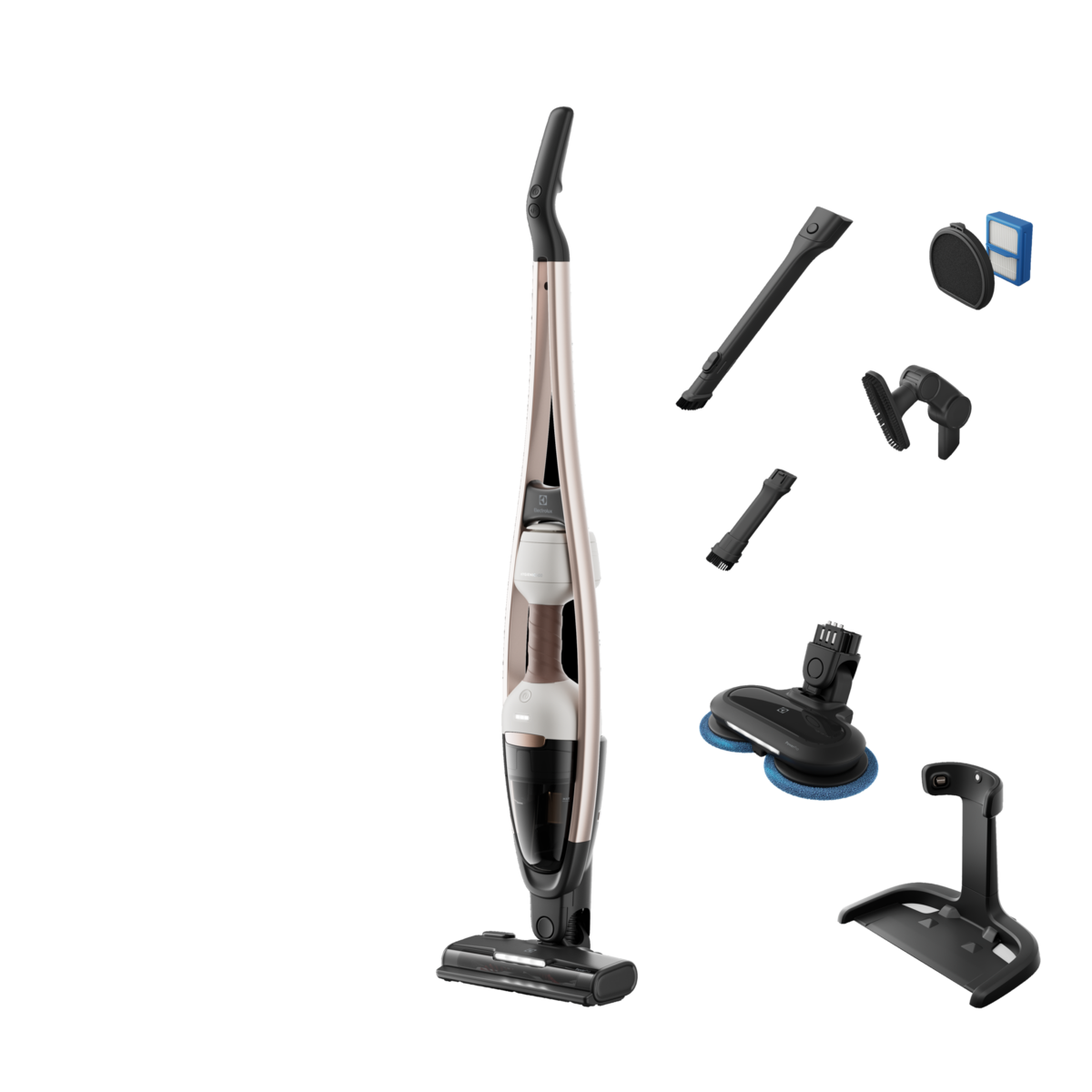 Electrolux - Oppladbar støvsuger - ES62P25WET
