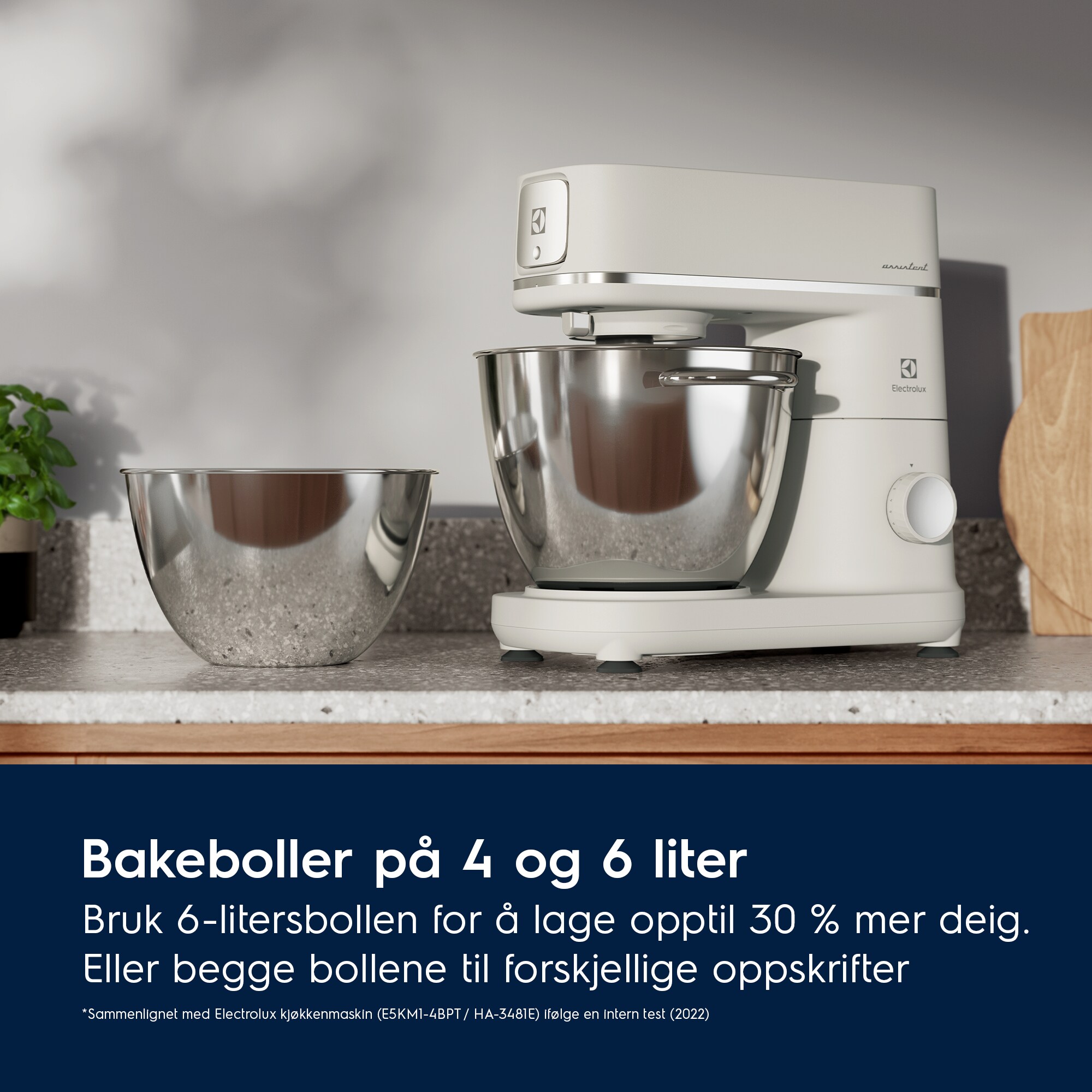 Electrolux - Kjøkkenmaskin - E6KM1-4OWT