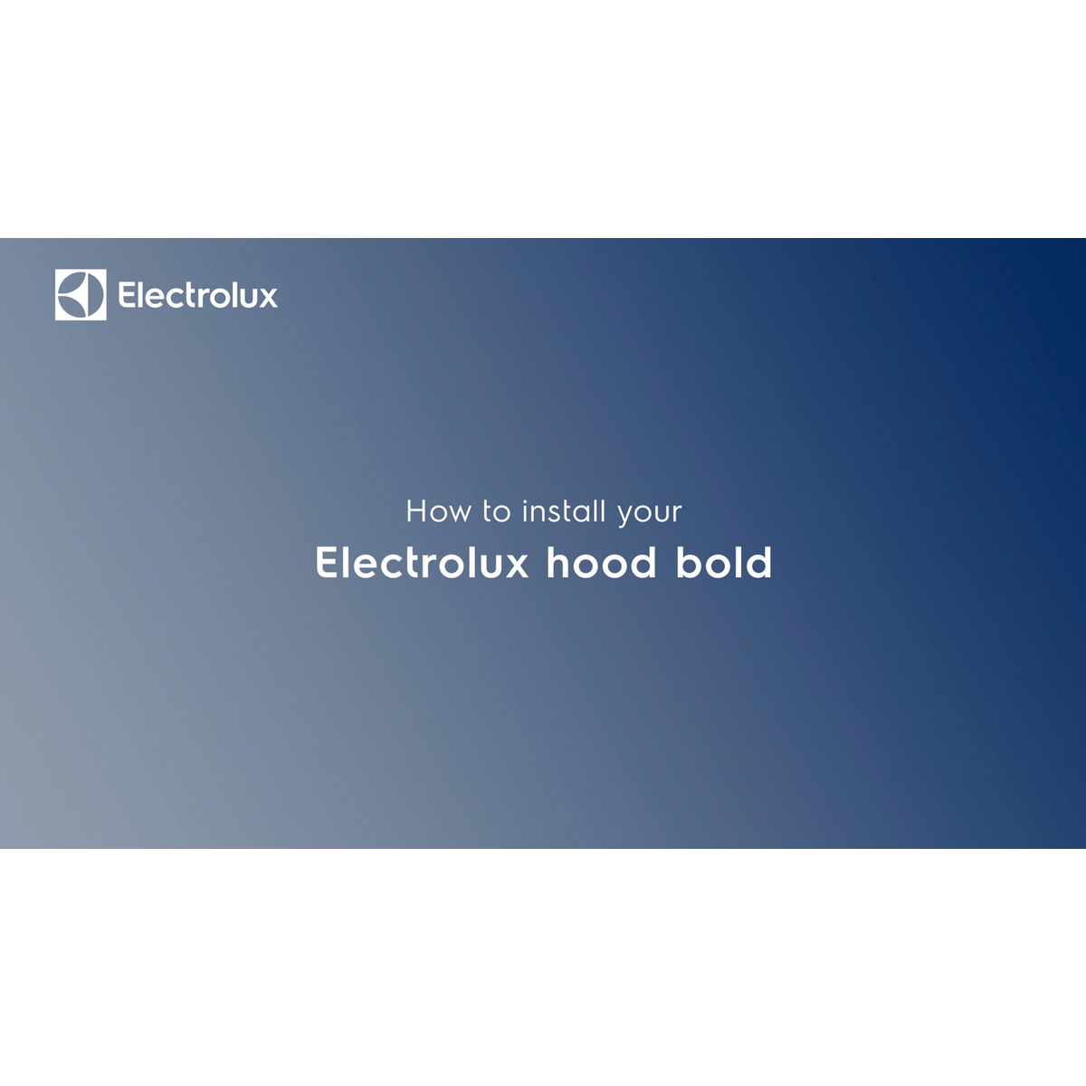 Electrolux - Integrert ventilator - LFG719X