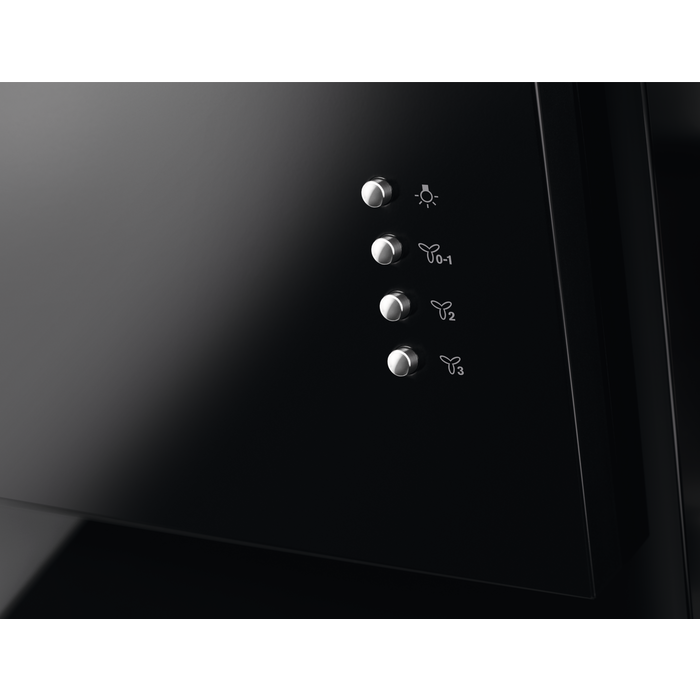 Electrolux - Svart kjøkkenventilator - LFV319K