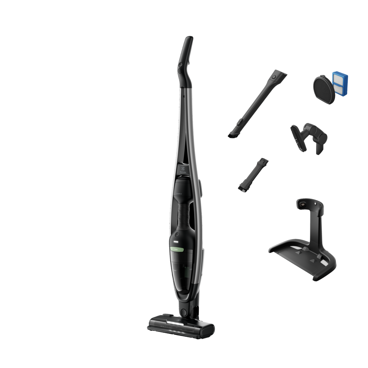 Electrolux - Oppladbar støvsuger - ES62B25GRN
