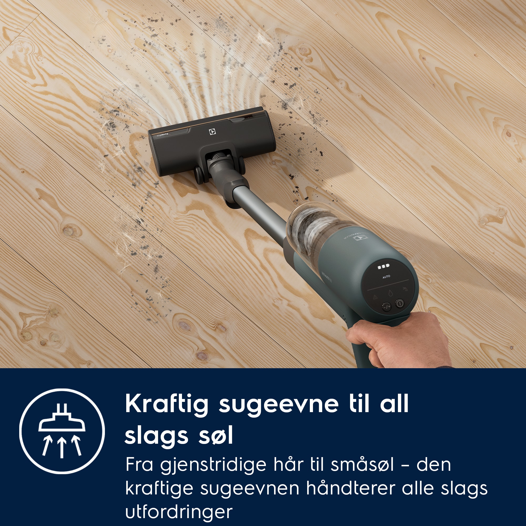 Electrolux - Oppladbar støvsuger - EP71U142OG