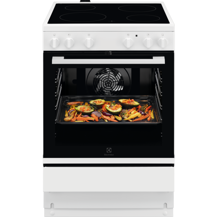 Electrolux - Elektrisk komfyr - LKR64000NW
