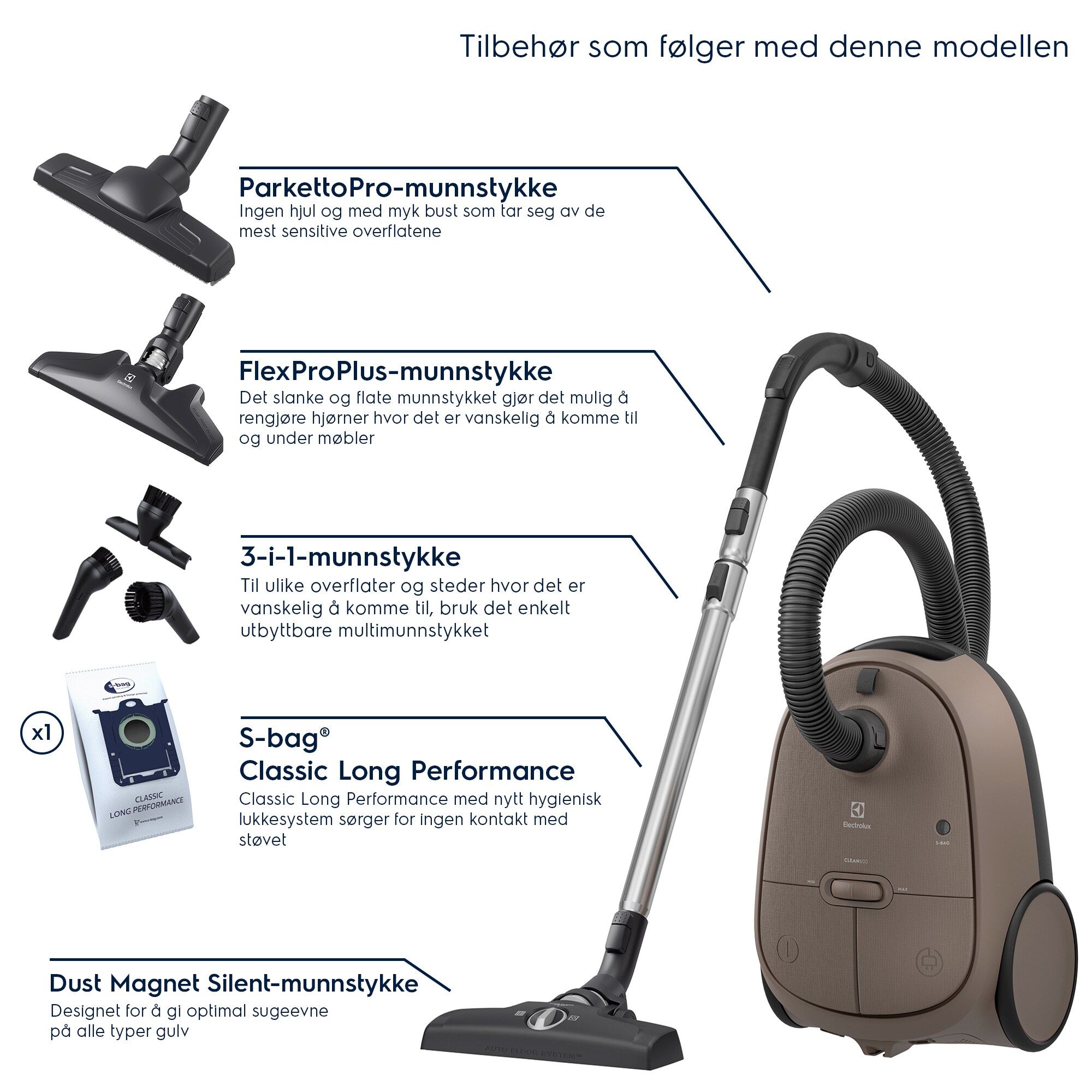 Electrolux - Støvsugere med pose - EB61C3WBF