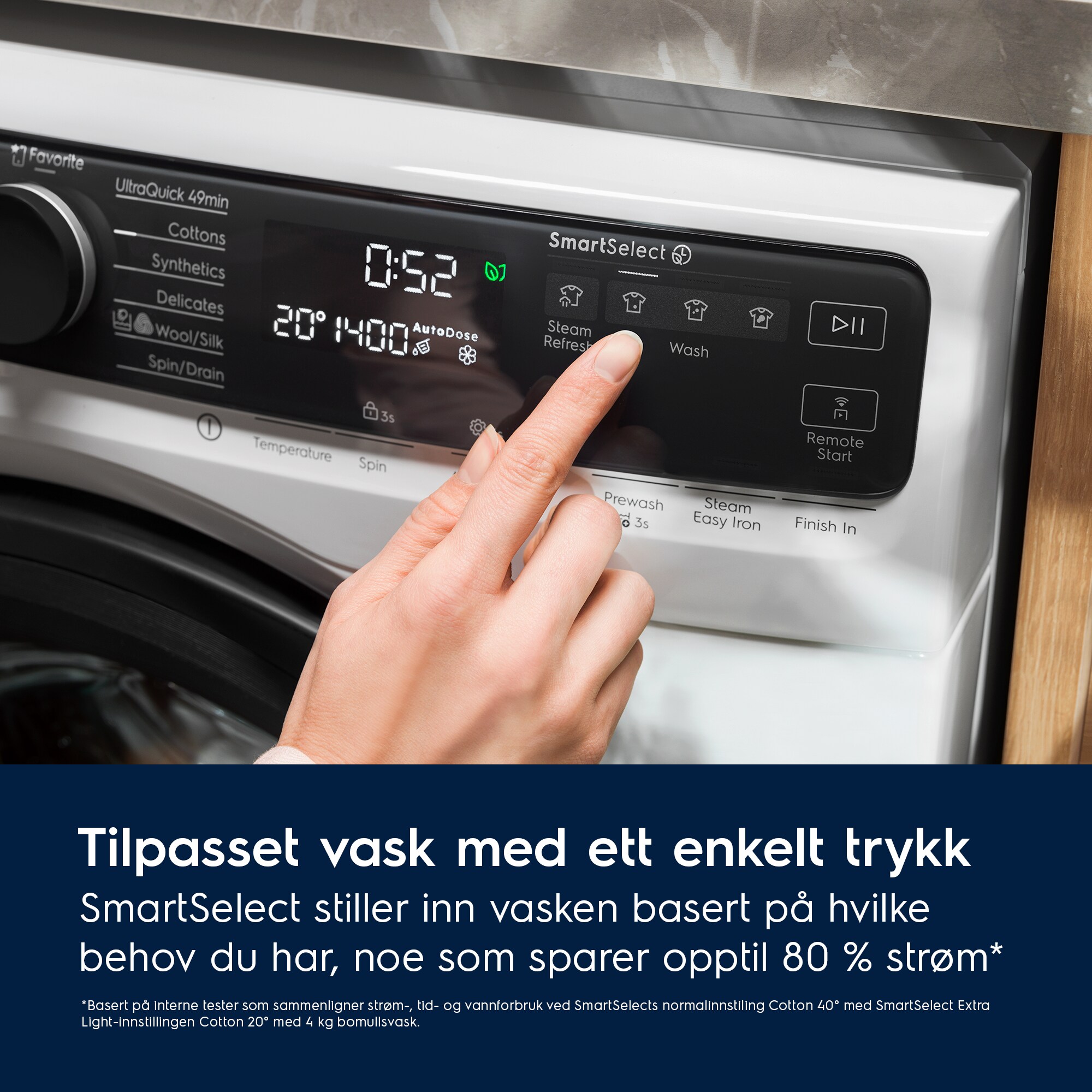 Electrolux - Frontmatet vaskemaskin - YFI8D53Y4Q
