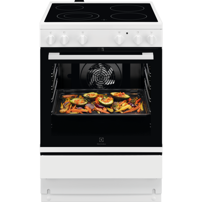 Electrolux - Elektrisk komfyr - LKR64001NW