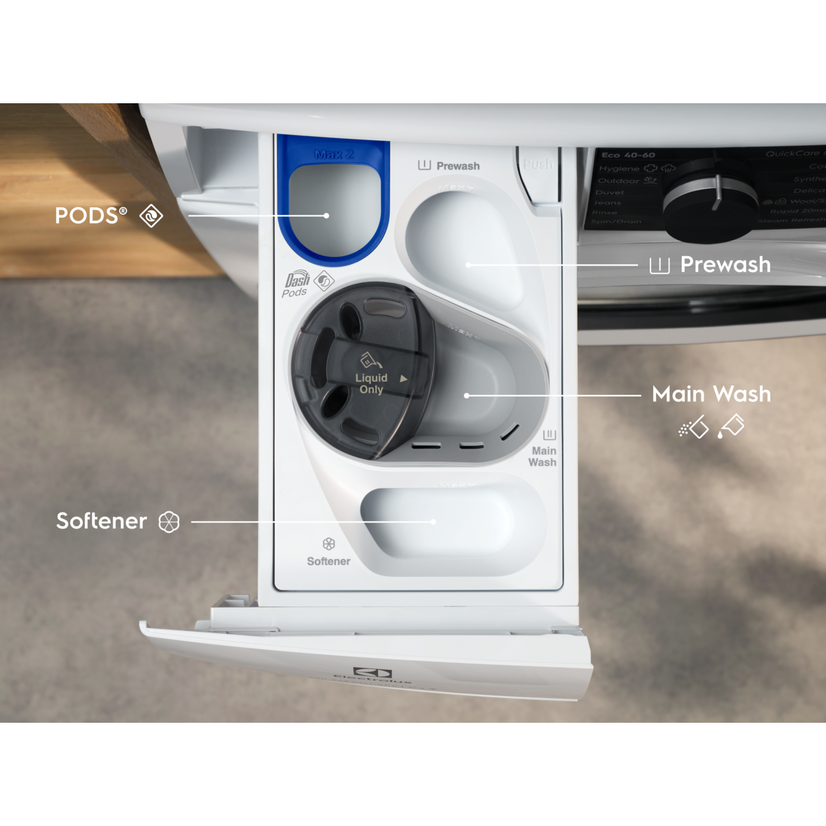 Electrolux - Frontmatet vaskemaskin - EFI853XY6U