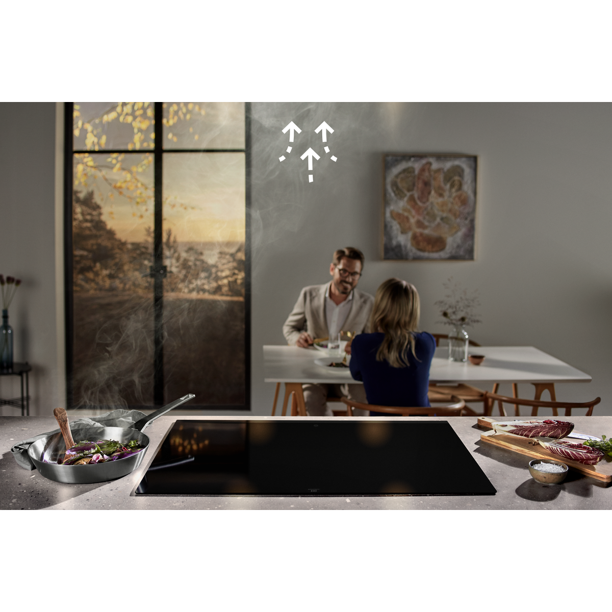 Electrolux - Kjøkkenventilator 60 cm - EFF60560OW