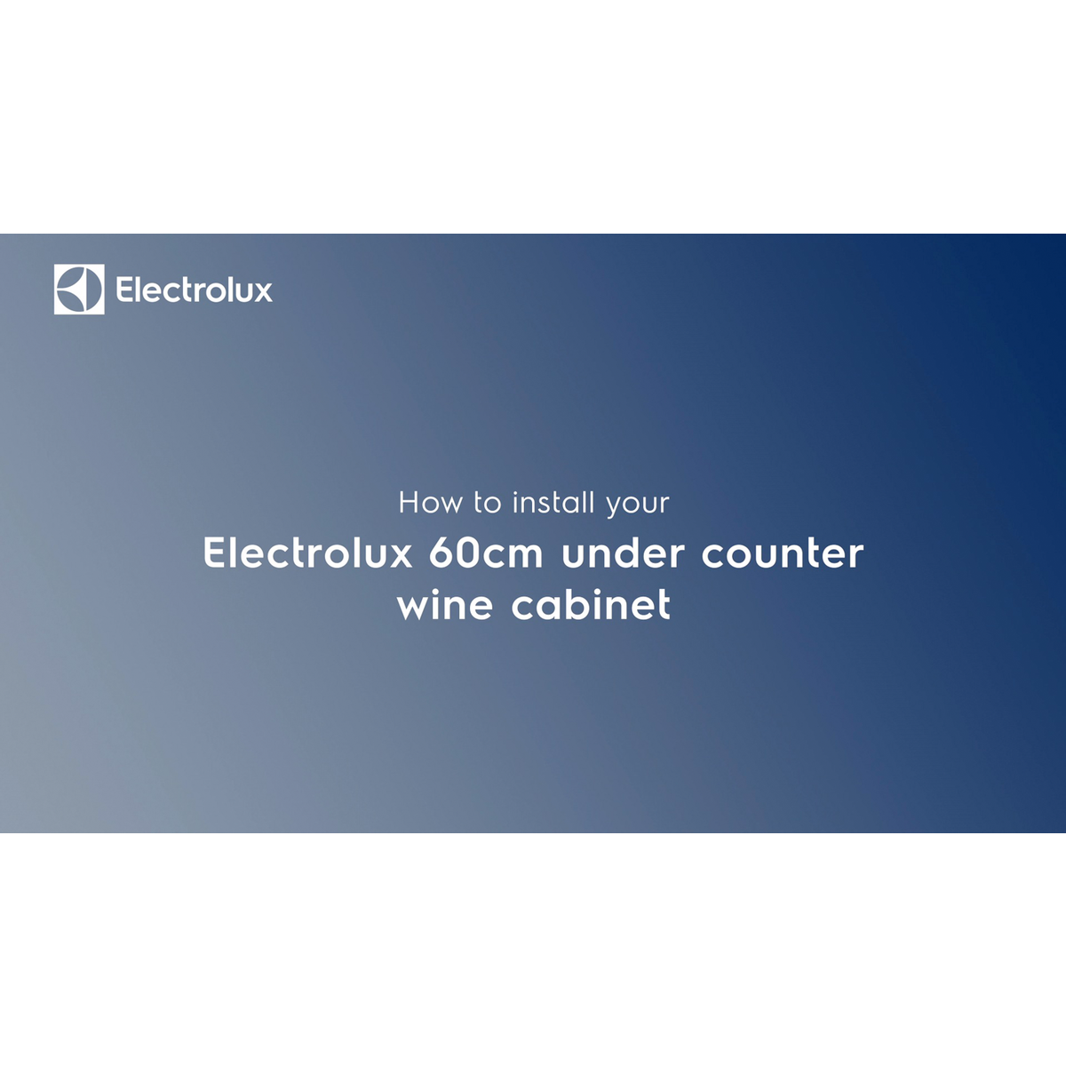 Electrolux - Lite kjøleskap - EWUS040B8B
