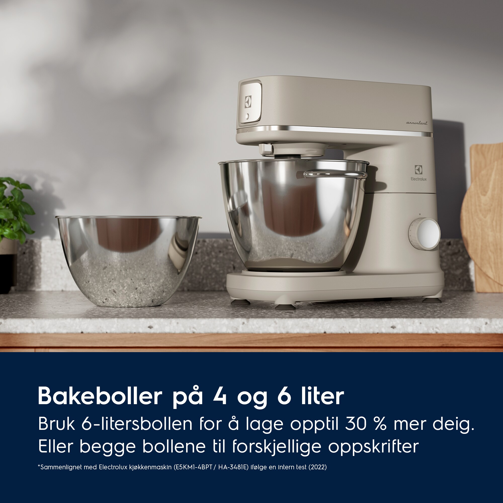 Electrolux - Kjøkkenmaskin - E6KM1-4PPT
