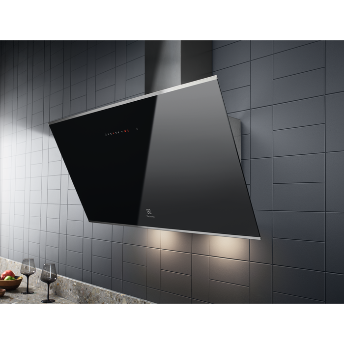Electrolux - Svart kjøkkenventilator - KFVB19K