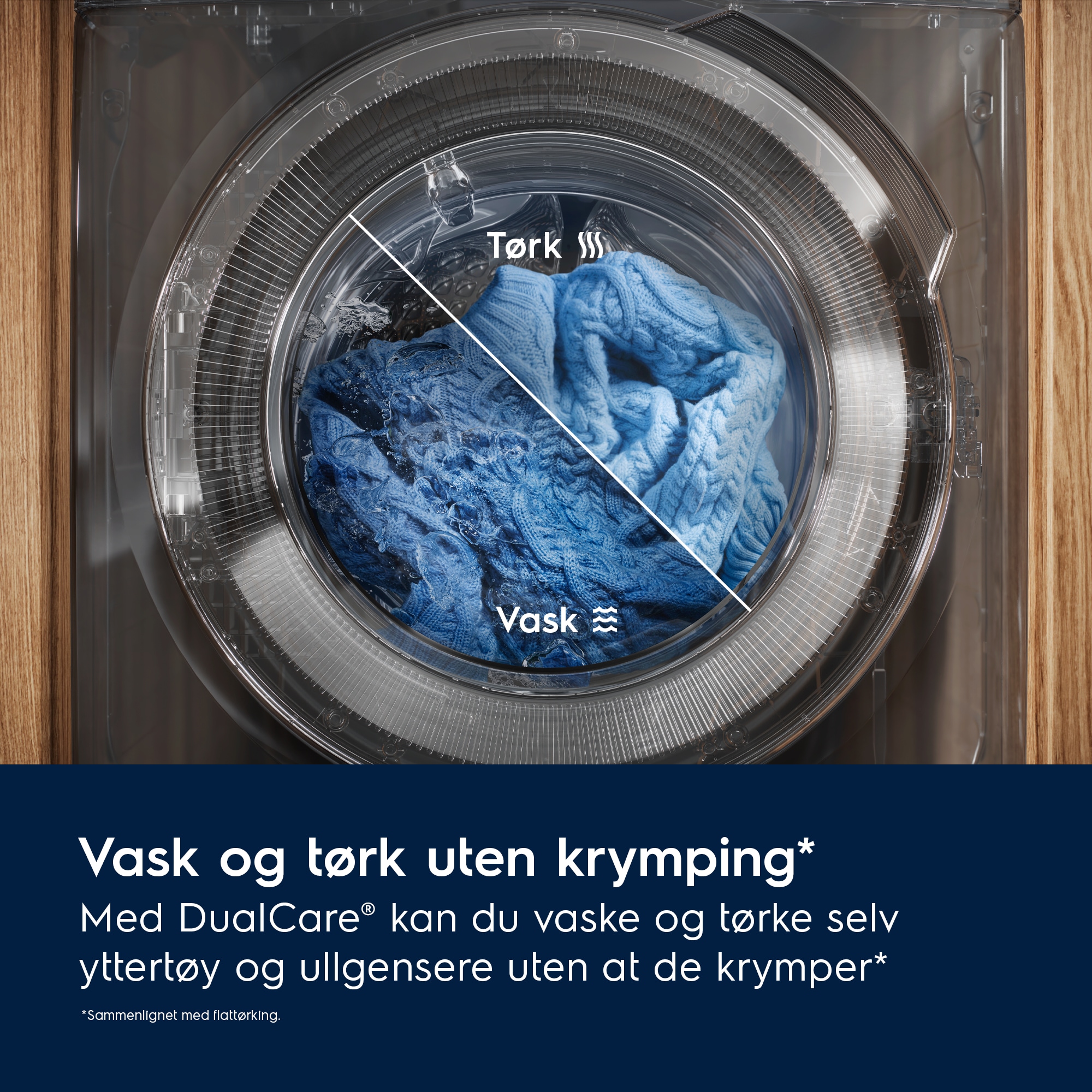 Electrolux - Vaskemaskin med tørketrommel - EWI754LY6Q