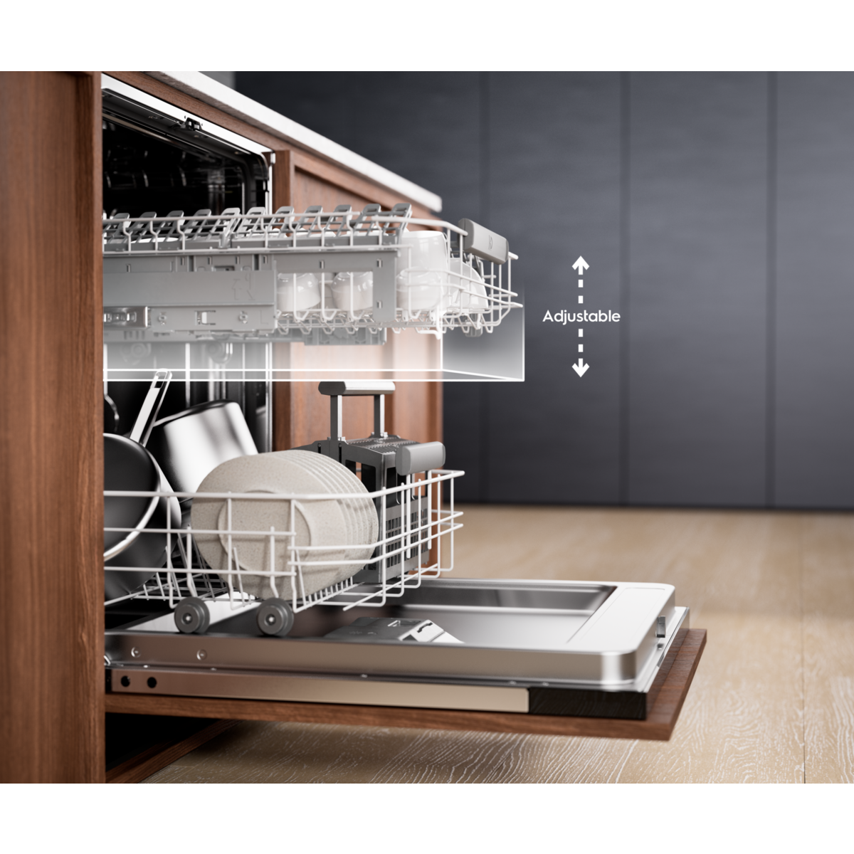Electrolux - Integrert oppvaskmaskin 45-60 cm - EEM69300IX