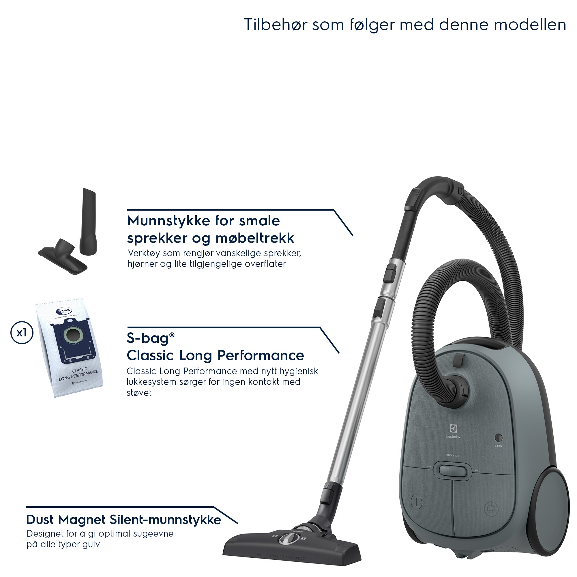 Electrolux - Støvsugere med pose - EB61C1OG