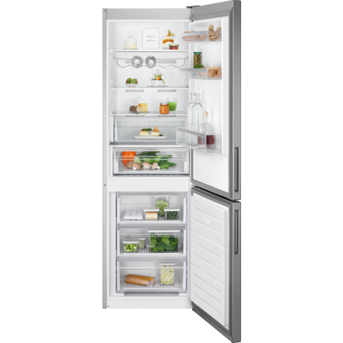 Electrolux - Frittstående kombiskap - KNT6ME33X