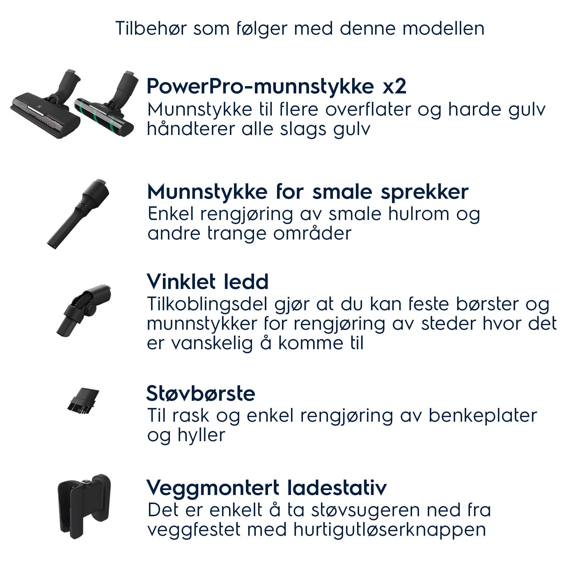 Electrolux - Oppladbar støvsuger - EP71U142OG
