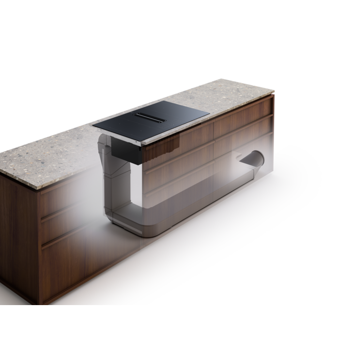 Electrolux - Induksjonstopp med integrert ventilator - HHOB760S