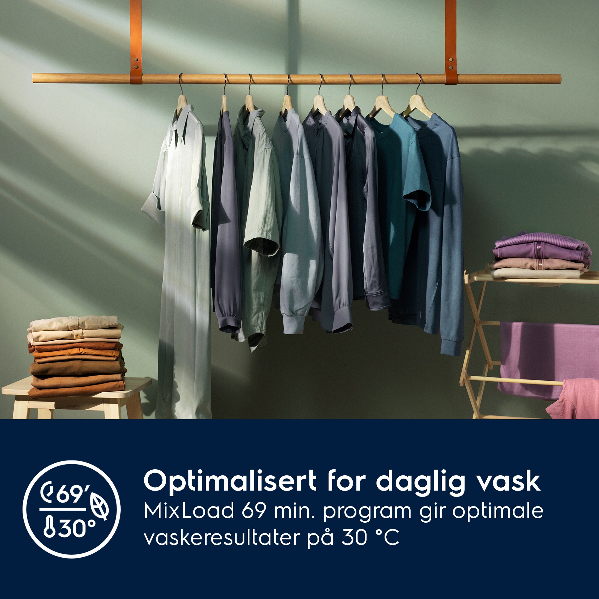 Electrolux - Vaskemaskin med tørketrommel, integrert - EW7WB764T4