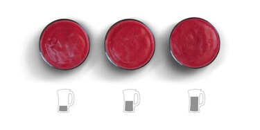 Smoothies i et glass