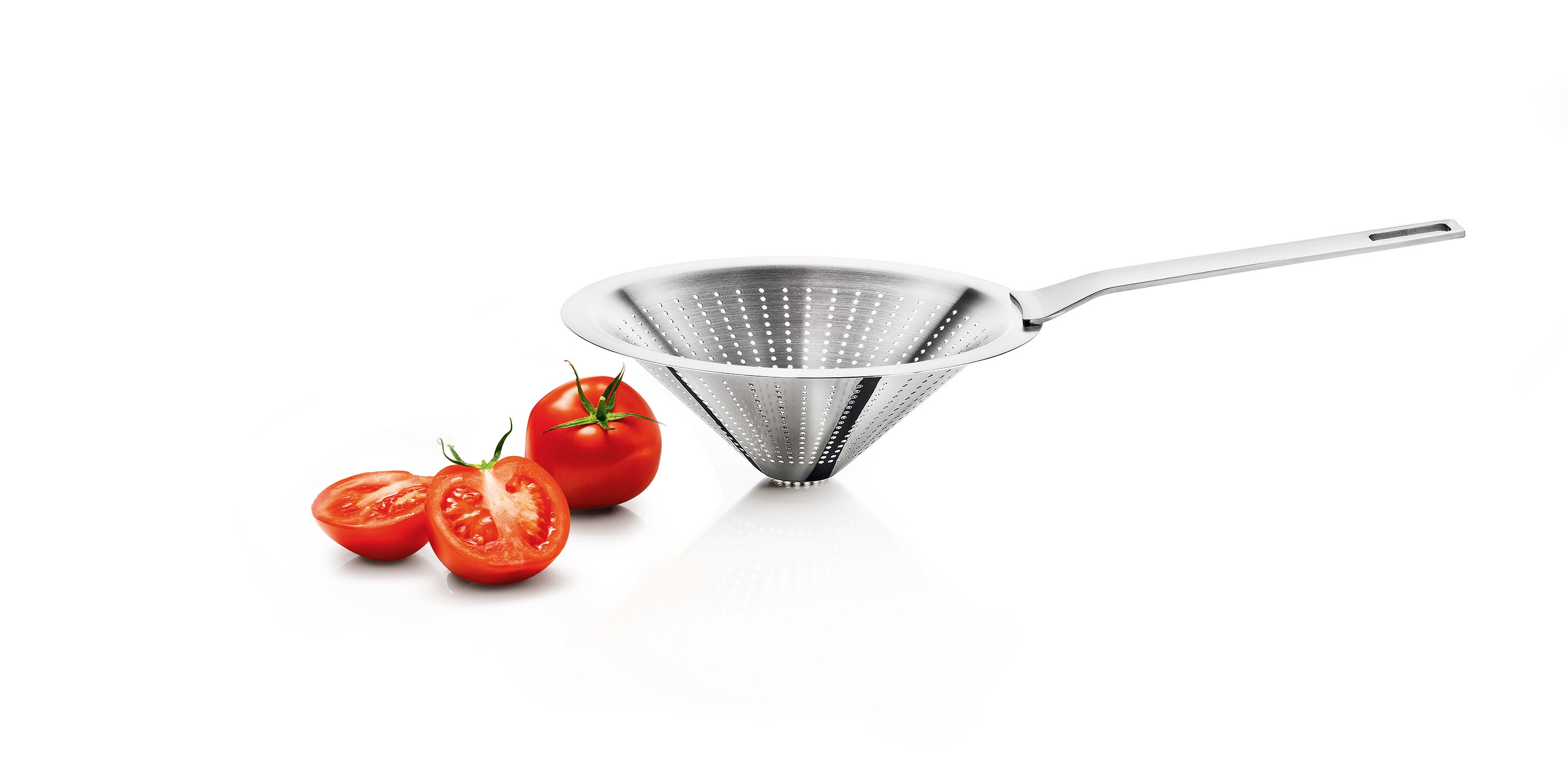 Chinois Colander med tomater