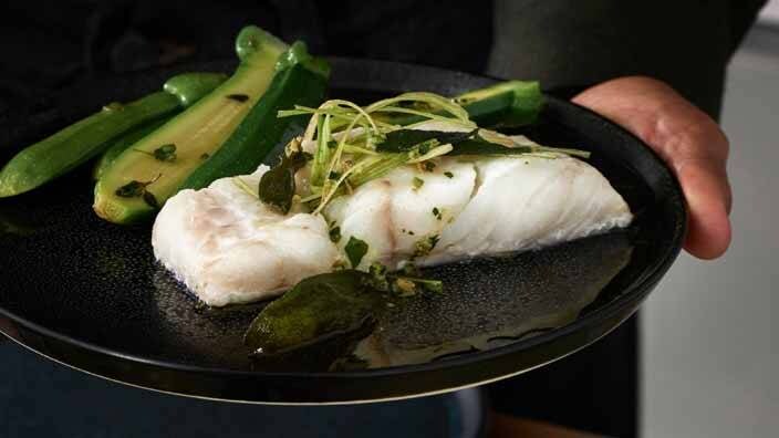 Dampovn - oppskrift på fisk