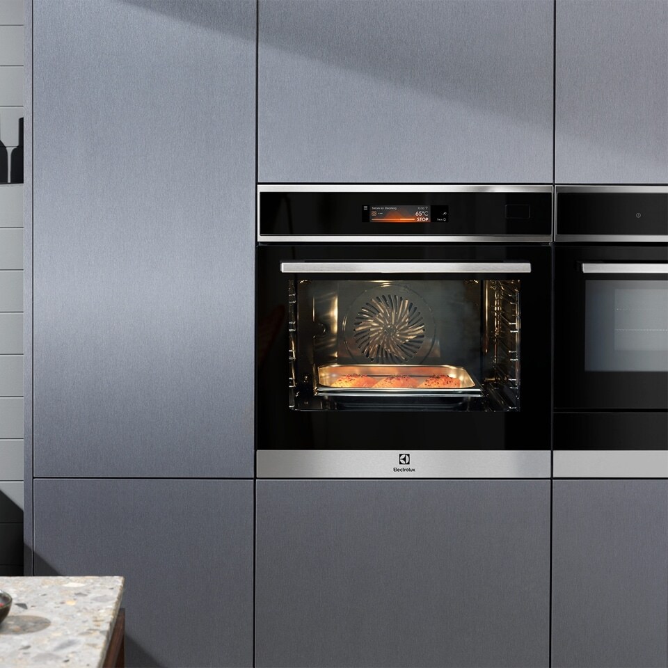 laks i en Electrolux ovn laks i en Electrolux ovn