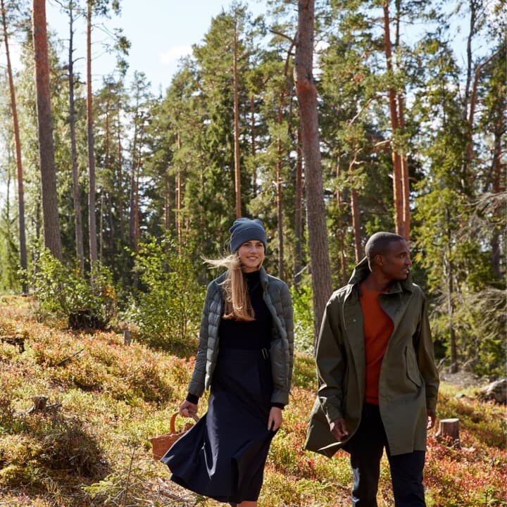 Promenade i skogen Promenade i skogen