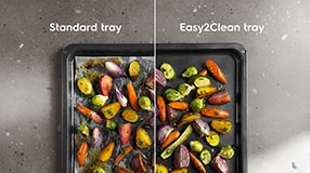 grønnsaker på en langpanne