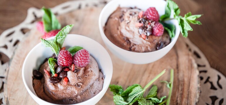 Aquafaba sjokolademousse