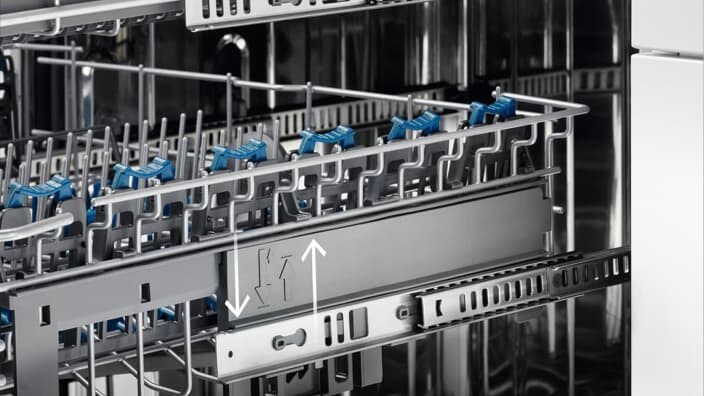 Oppvaskmaskin med QuickLift-kurv