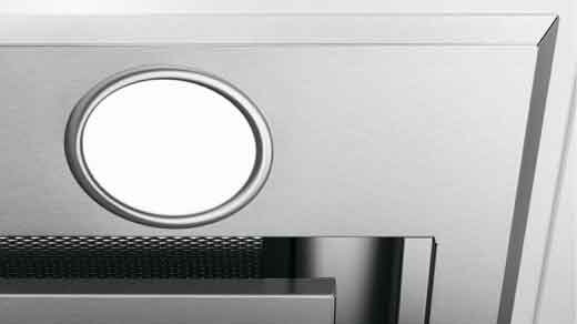 ventilator med LED-lamper i en ventilator